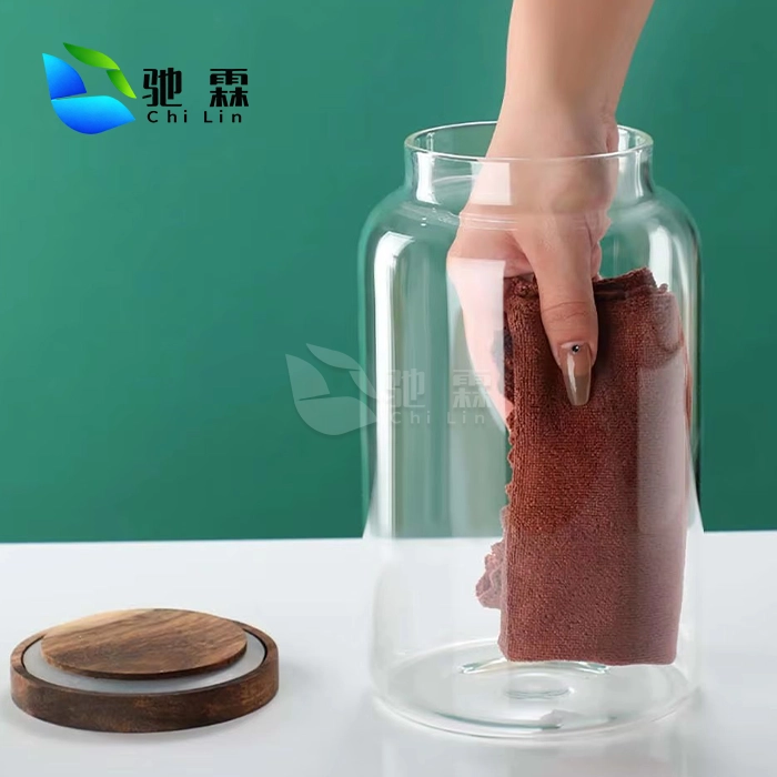 reusable glass jars with lids